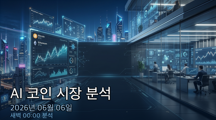AI 코인 시장 분석 헤더